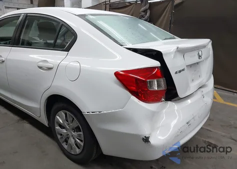2012 Honda Civic Lx from USA, damaged, VIN 19XFB2F54CE379714